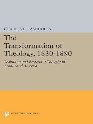 cover image of The Transformation of Theology, 1830-1890